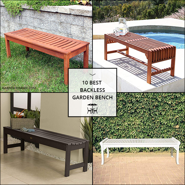Top Rated Backless Garden Bench