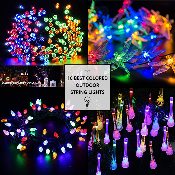 10 Best Colored Outdoor String Lights