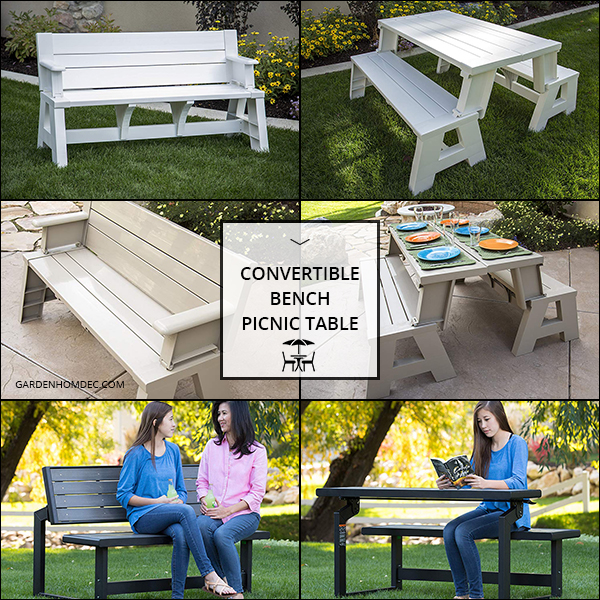 10 Best Convertible Bench Picnic Table