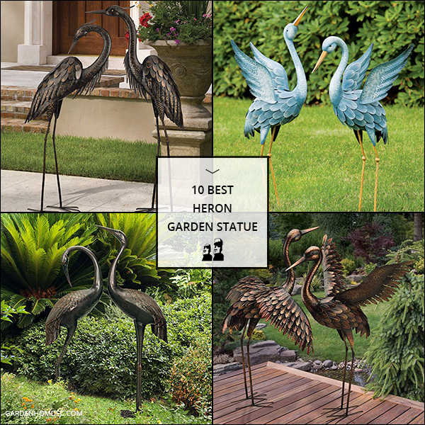Best Heron Garden Statue