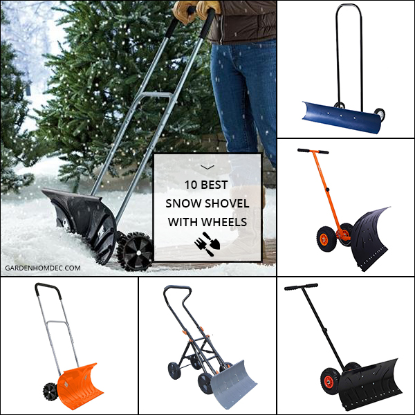 10 Best Snow Shovel With Wheels