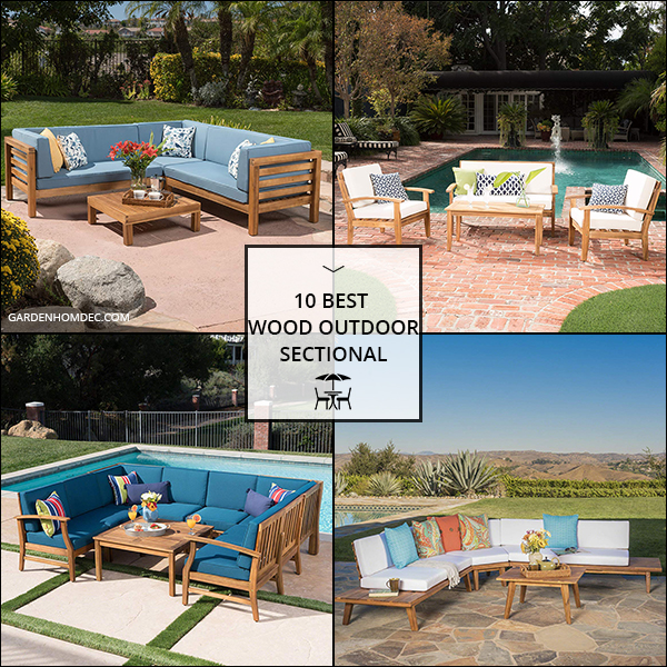 10 Best Wood Outdoor Sectional